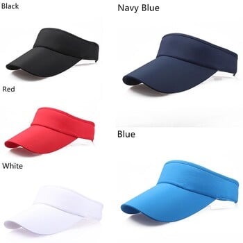 Ανδρικό γυναικείο καπέλο Vizor Sun Visor Ρυθμιζόμενο Sport Tennis Golf Headband Cap Unisex