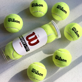 WILSON Professional TOUR XT Tennis Training Ball αγώνες για αρχάριους εσωτερικούς εξωτερικούς χώρους Ανθεκτικό σε υψηλή ελαστικότητα