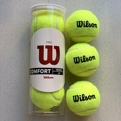 WILSON Professional TOUR XT Tennis Training Ball αγώνες για αρχάριους εσωτερικούς εξωτερικούς χώρους Ανθεκτικό σε υψηλή ελαστικότητα