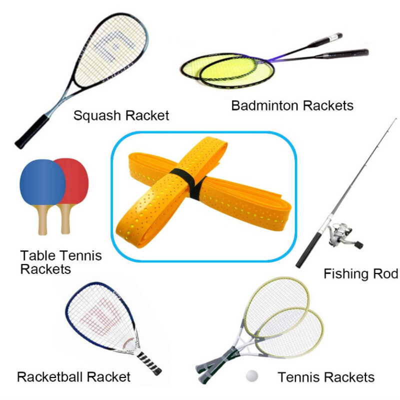 10 kom. Protuklizna traka za znojenje Badminton Grip Teniski Overgrip Sportska traka Namotavanje za štap za pecanje Reket za padel za squash
