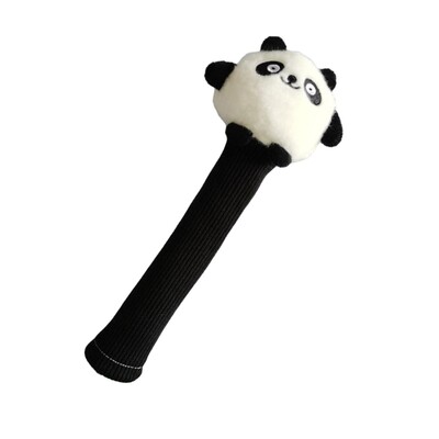 Badmintono raketės rankenos dangtelis, badmintono užvalkalas, miela dekoratyvinė pliušinė lėlė