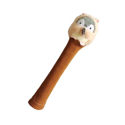 Badmintono raketės rankenos dangtelis, badmintono užvalkalas, miela dekoratyvinė pliušinė lėlė