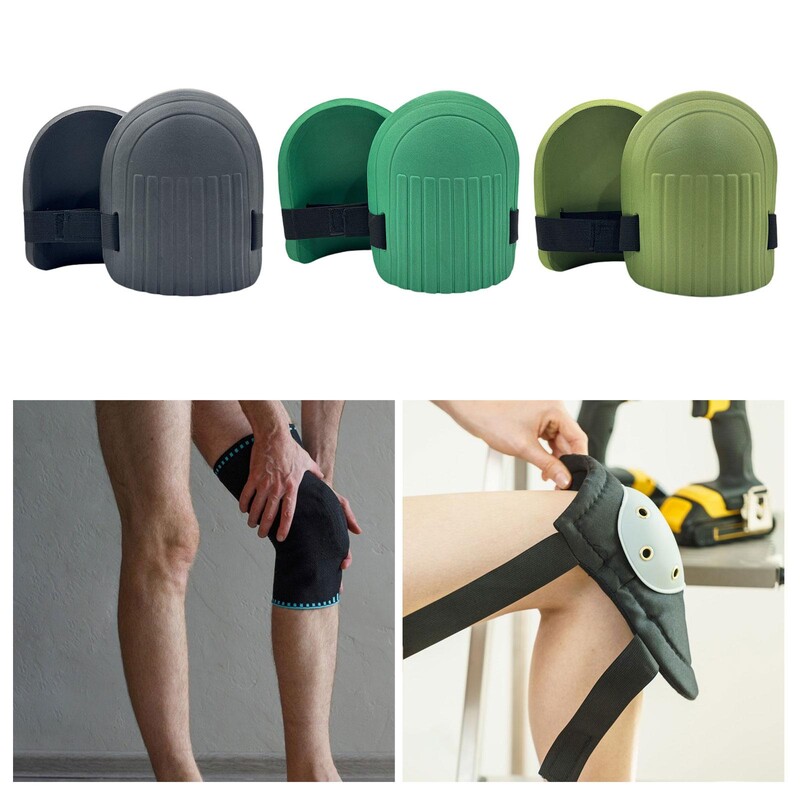 1 pereche de genunchiere de grădinărit din spumă EVA Acoperire anti-alunecare Protector de genunchi pentru beton, podele din lemn de esență tare Accesoriu rezistent la uzură