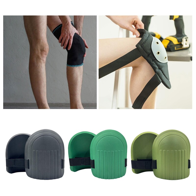 1 pereche de genunchiere de grădinărit din spumă EVA Acoperire anti-alunecare Protector de genunchi pentru beton, podele din lemn de esență tare Accesoriu rezistent la uzură