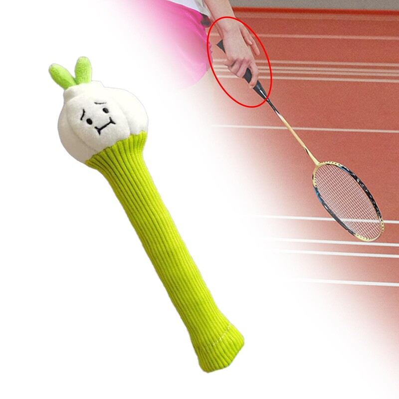Navlaka za ručku reketa za badminton Plišana lutka za upijanje znoja Ručka za badminton