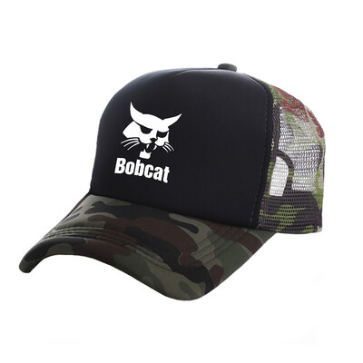 Kapa Bobcat Heavy Equipment s logotipom kamiondžije, muški šešir, bejzbolka, hladna ljetna uniseks mrežasta mrežasta kapa Bobcat šešir MZ-287