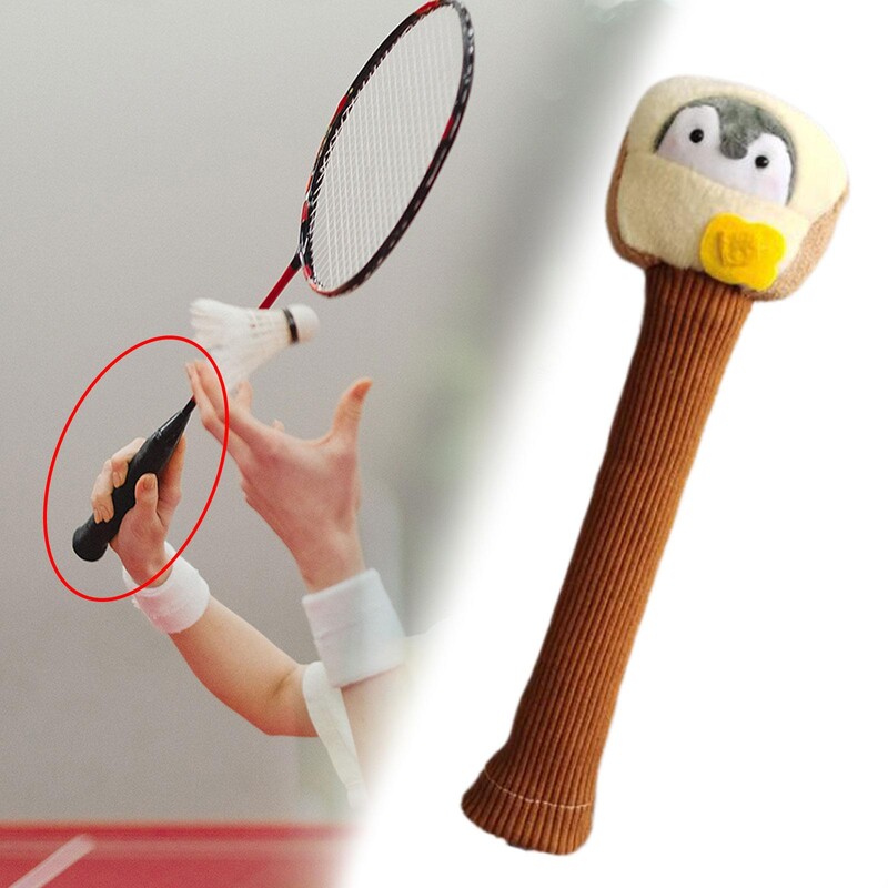 Navlaka za ručku reketa za badminton. Teniska ručka. Slatka upijajuća neklizajuća navlaka za reket za badminton. Drška za reket.