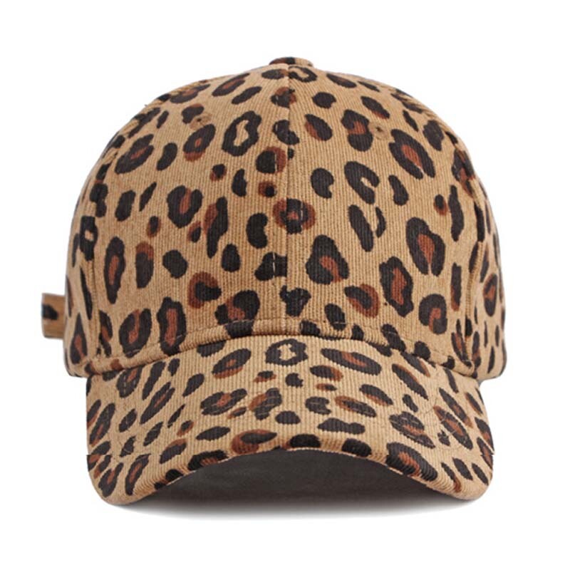 Ženska zimska kapa Leopard uzorak Samtana bejzbol kapa Muška retro snapback hip hop šešir Dodaci Pamuk Jednobojni uzorak Topli šeširi