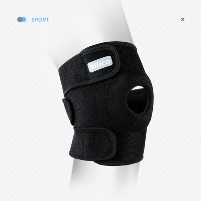 Podesivi prozračni steznik za koljeno otporan na udarce Opružna zaštita Potpora za koljena Kompresijski rukav za koljeno s bočnim stabilizatorima