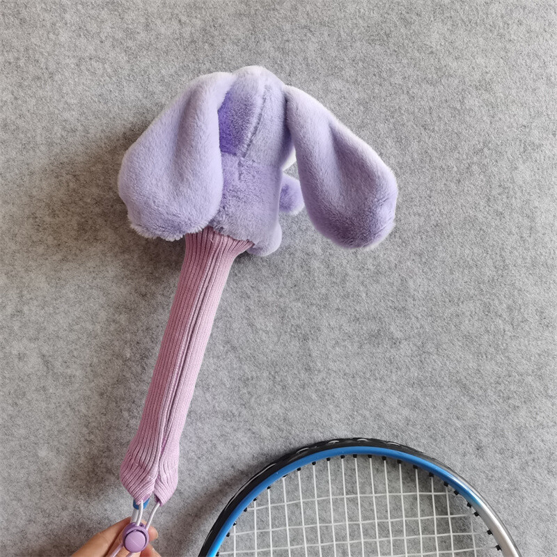 Slatki zec Navlaka za dršku reketa za badminton Plišane štitnike za držanje lutke Poklon