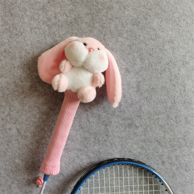 Slatki zec Navlaka za dršku reketa za badminton Plišane štitnike za držanje lutke Poklon
