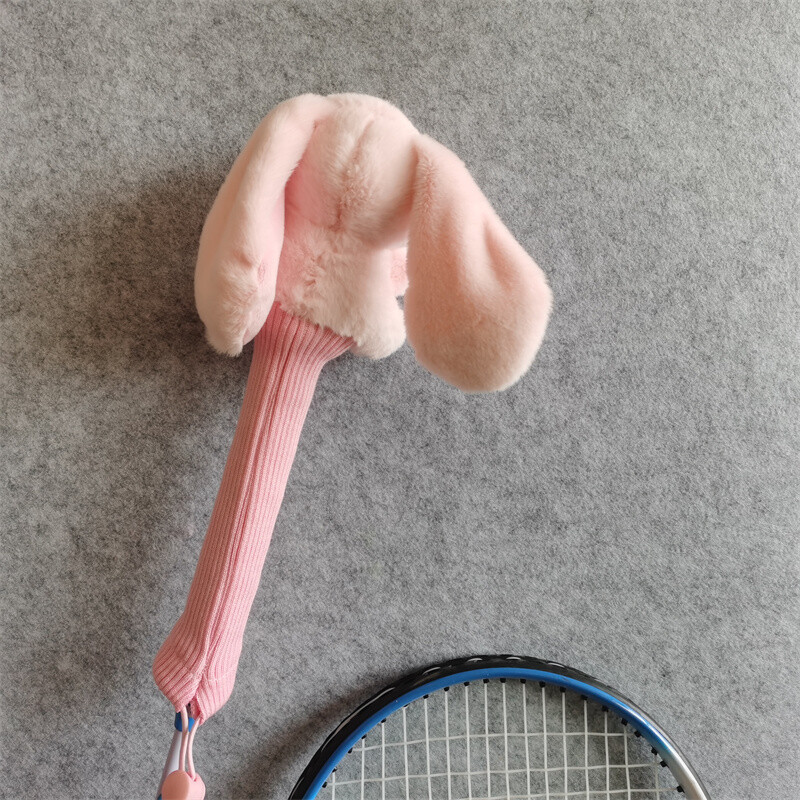 Slatki zec Navlaka za dršku reketa za badminton Plišane štitnike za držanje lutke Poklon