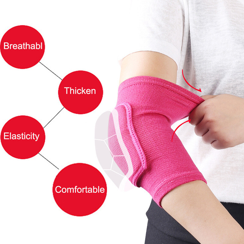 Elastični jastučići za laktove Podebljana spužva Štitnici za laktove i koljena Štitnik Košarka Odbojka Sport Jastučić za rukave za ruke Odrasli Djeca