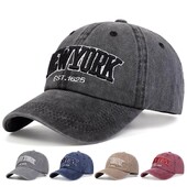 Moda NEW YORK Bejzbol kape s vezom Kape za sunčanje na otvorenom Ležerne kape za odrasle Hip hop šeširi Sportske kape za golf Kape koje se peru vodom Snapback šeširi