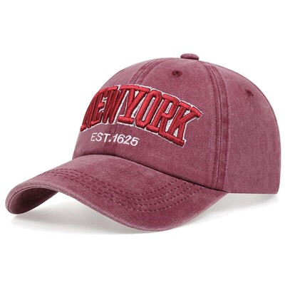 Moda NEW YORK Bejzbol kape s vezom Kape za sunčanje na otvorenom Ležerne kape za odrasle Hip hop šeširi Sportske kape za golf Kape koje se peru vodom Snapback šeširi