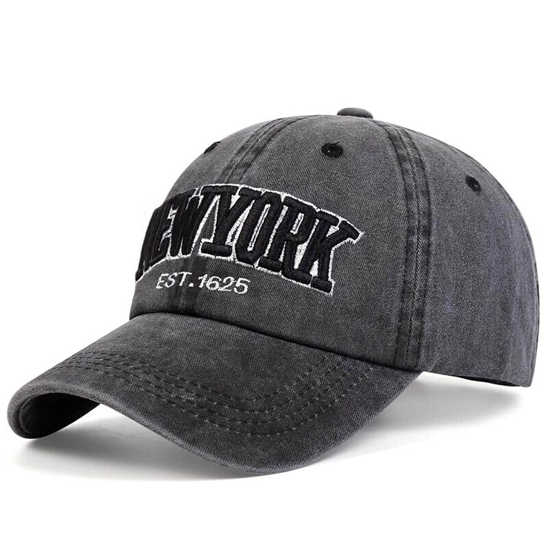 Moda NEW YORK Bejzbol kape s vezom Kape za sunčanje na otvorenom Ležerne kape za odrasle Hip hop šeširi Sportske kape za golf Kape koje se peru vodom Snapback šeširi