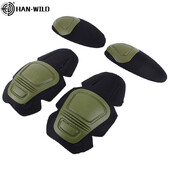 Taktički štitnik za koljena i laktove za Paintball Airsoft borbenu uniformu Vojno odijelo 2 štitnika za koljena i 2 štitnika za laktove Samo lovačko odijelo