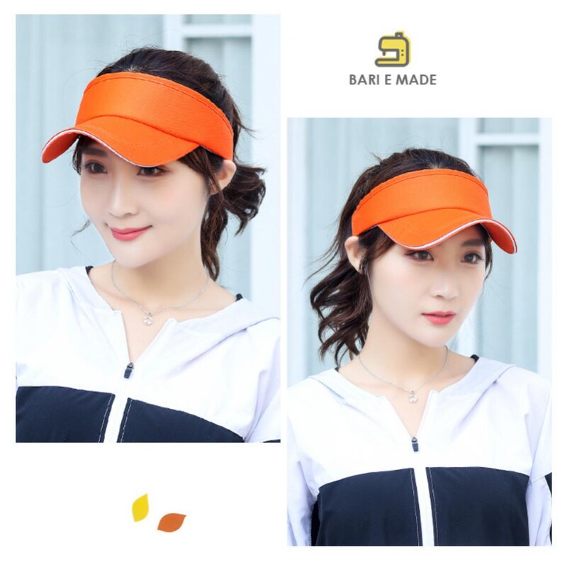 Prazan cilindar Puna boja Muški i ženski sport Maraton Tenis Bez gornjeg vizira Tenis Šešir za plažu Sportovi na otvorenom