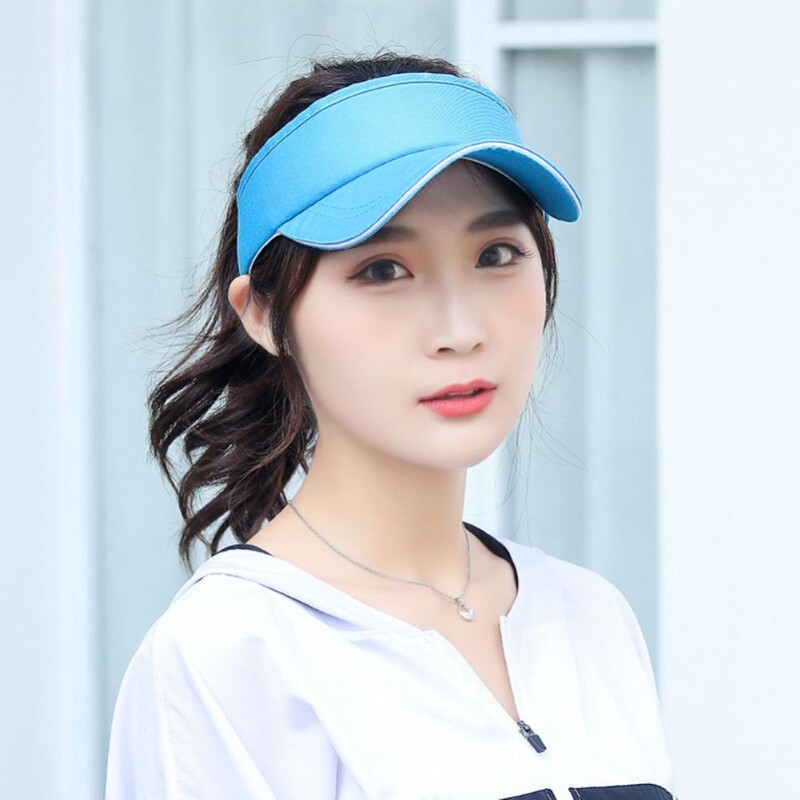 Prazan cilindar Puna boja Muški i ženski sport Maraton Tenis Bez gornjeg vizira Tenis Šešir za plažu Sportovi na otvorenom