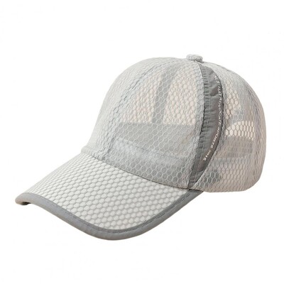 Vruća rasprodaja uniseks kapa s blagim zakrivljenim obodom u stilu kamiondžije, muška i ženska ležerna prozračna ljetna kapa