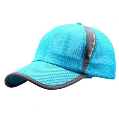 Vruća rasprodaja uniseks kapa s blagim zakrivljenim obodom u stilu kamiondžije, muška i ženska ležerna prozračna ljetna kapa