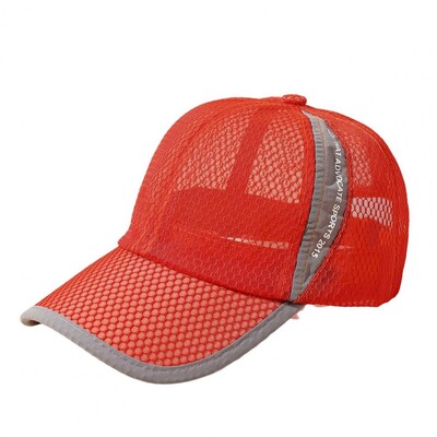 Vruća rasprodaja uniseks kapa s blagim zakrivljenim obodom u stilu kamiondžije, muška i ženska ležerna prozračna ljetna kapa