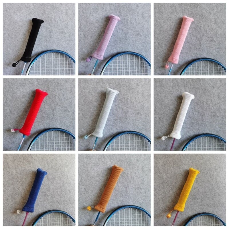 Elastični štitnik za reket za badminton Štitnici za vezivanje Šarena navlaka za držanje reketa Šarena neklizajuća navlaka za ručku reketa Tenis