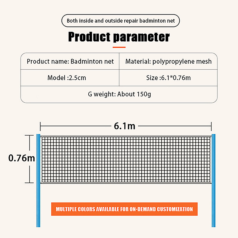Prijenosna mreža za badminton Sportska praksa Rekreacija Fitnes aktivnosti Natjecanje sa standardnom mrežom za loptu