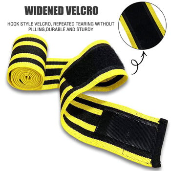 120 cm Ebow Pads Gym Man Wrap Bodybuilding Ebow Protector Strap Bandage Support Fitness Sport Protection for Bench Press【1PC】