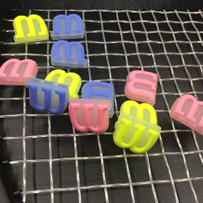 6 buc. rachetă de tenis Wilson Amortizor de șocuri Amortizor de vibrații Accesorii sportive din silicon anti-vibrații pentru a reduce vibrațiile