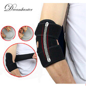 1 БР. Регулируеми налакътници Поддържащи ремъци с пружина Бадминтон Колоездене Баскетбол Налакътници Протектори за ръце Тенис Аксес