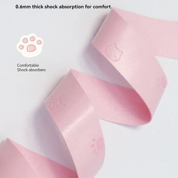 ZARSIA 2024 New Sticky Cat Paw Sweat Absorbent Band Overgrip Тенис ракета за бадминтон Ръчно лепило Меко нехлъзгащо се 10 БР.