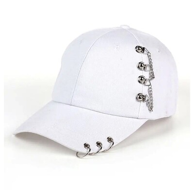 Unisex bejzbol kape sa željeznim prstenom Proljeće i jesen Podesivi ležerni šešir za vanjsku upotrebu Šešir za sunčanje