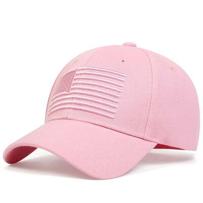 Modne bejzbolske kape s vezom američke zastave, proljeće i ljeto, podesive ležerne kape na otvorenom, šeširi za sunčanje