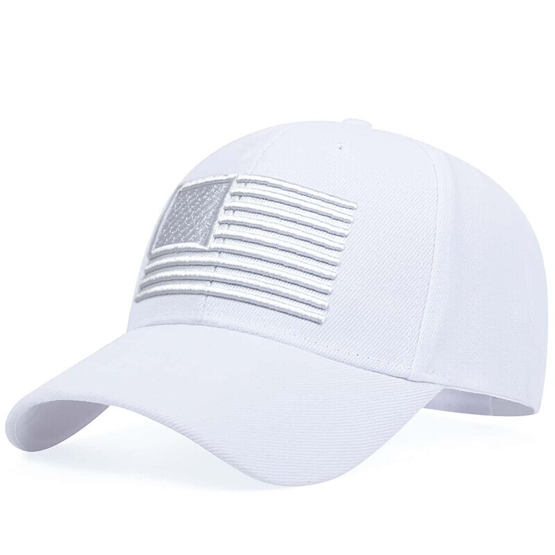 Modne bejzbolske kape s vezom američke zastave, proljeće i ljeto, podesive ležerne kape na otvorenom, šeširi za sunčanje