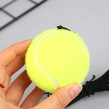 Φορητό σόλο τένις Trainer Rebound Ball Tennis With String Rope Self Tennis Training Tool for Adults Παιδιά για αρχάριους