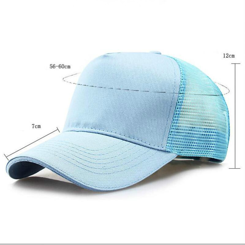 COKK bejzbolska kapa za muškarce Snapback Mesh Caps Ženske kape za muškarce Casquette Bone Casual crna podesiva šešir za sunce Kamiondžija prozračna