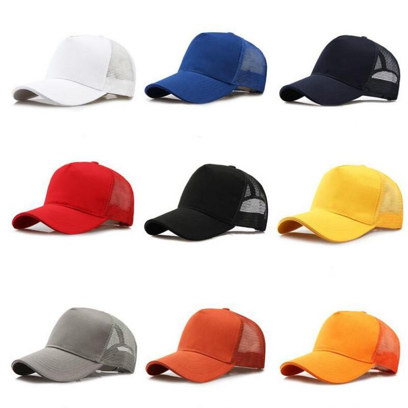 COKK bejzbolska kapa za muškarce Snapback Mesh Caps Ženske kape za muškarce Casquette Bone Casual crna podesiva šešir za sunce Kamiondžija prozračna