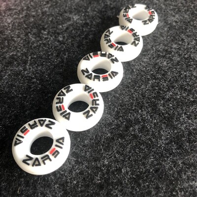 Jaemüük 5 tk ZARSIA uus silikoonist tennise reketisummutid reketite vähendamiseks vibratsiooni summutaja amortisaator