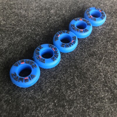 Jaemüük 5 tk ZARSIA uus silikoonist tennise reketisummutid reketite vähendamiseks vibratsiooni summutaja amortisaator