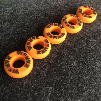 Jaemüük 5 tk ZARSIA uus silikoonist tennise reketisummutid reketite vähendamiseks vibratsiooni summutaja amortisaator