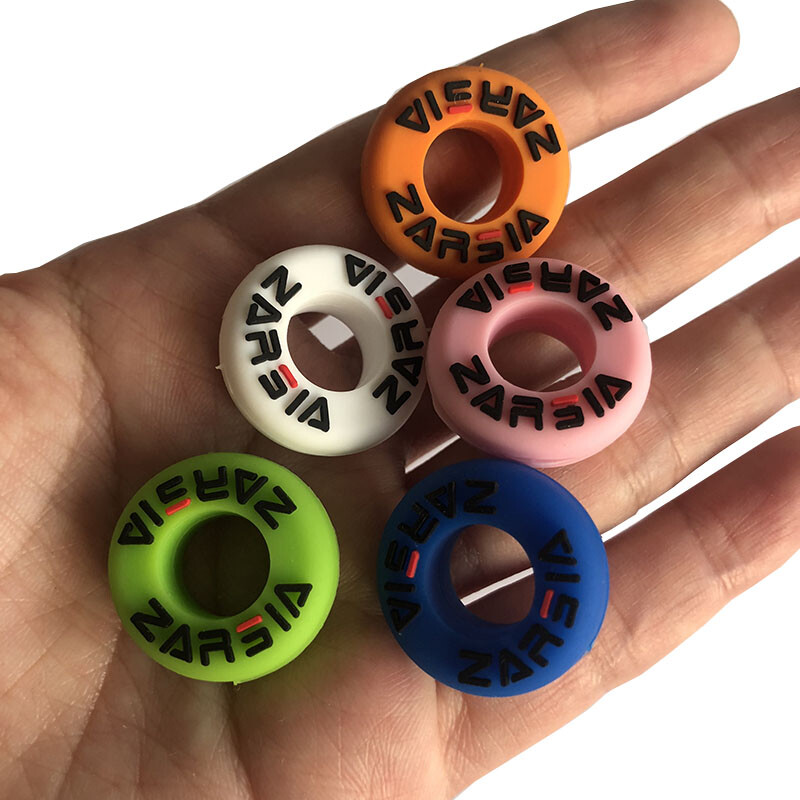 Jaemüük 5 tk ZARSIA uus silikoonist tennise reketisummutid reketite vähendamiseks vibratsiooni summutaja amortisaator