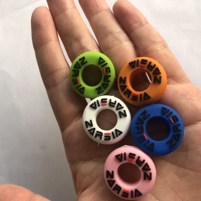 Jaemüük 5 tk ZARSIA uus silikoonist tennise reketisummutid reketite vähendamiseks vibratsiooni summutaja amortisaator