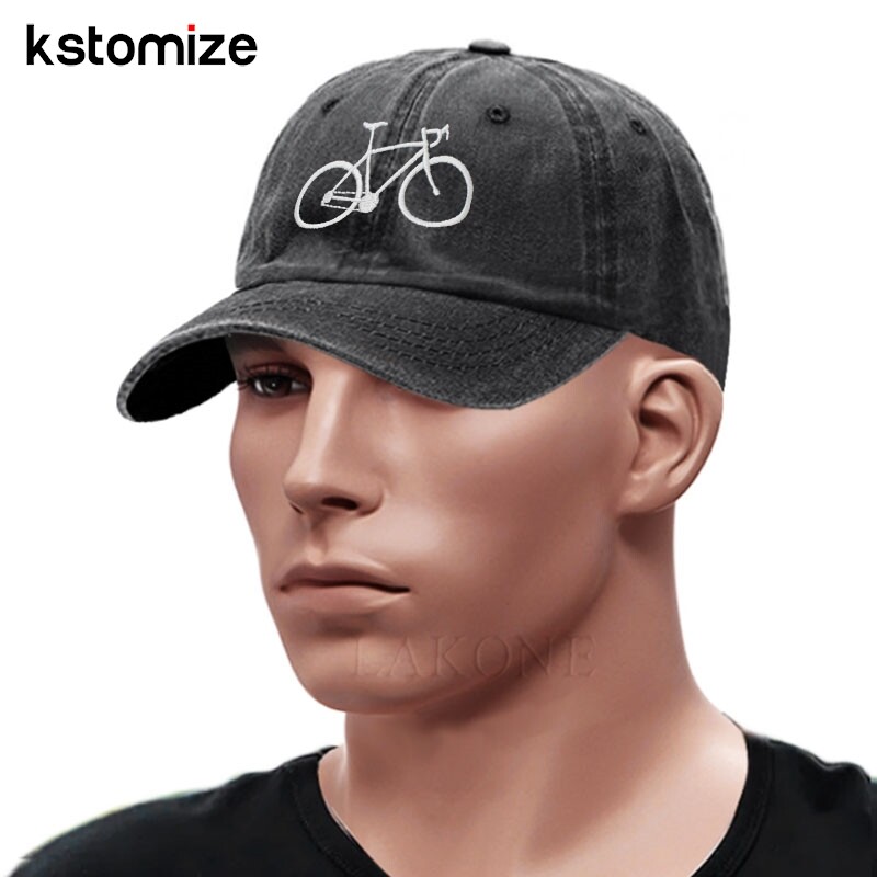 Vintage isprana pamučna visokokvalitetna bejzbol kapa s vezom za bicikliste za muškarce Žene Tatin šešir Golf kape Snapback kapa Dropshipping