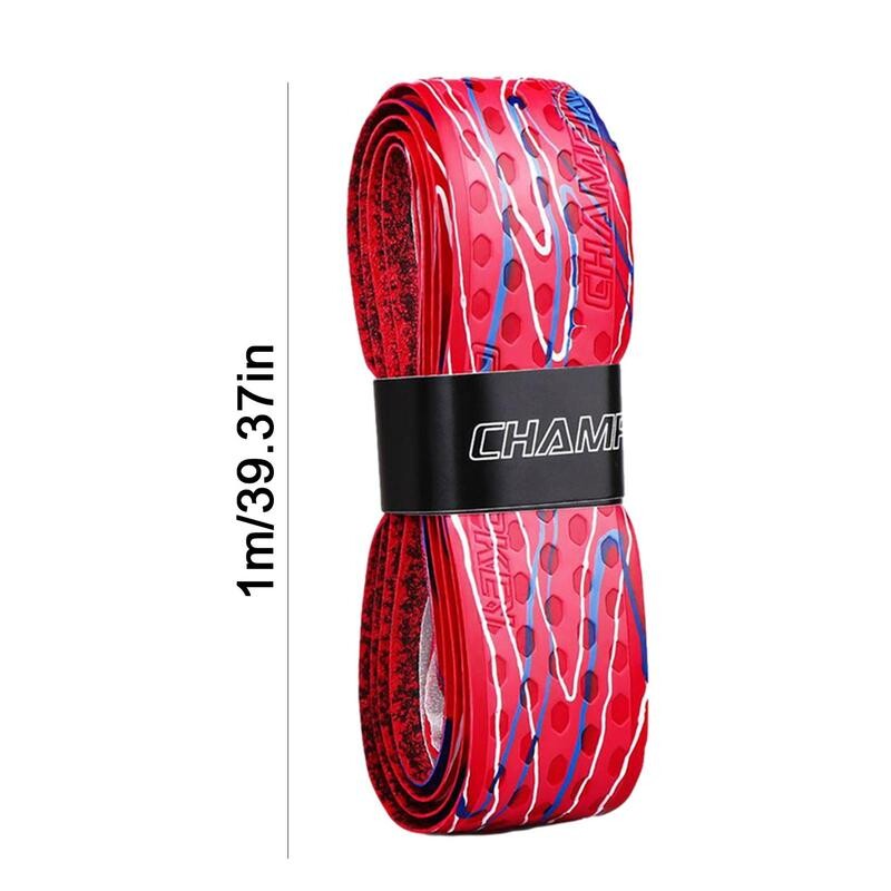 Grip Tape Teniso raketė, neslystanti, sugerianti prakaito juosta Lauko meškerės vyniojimo dirželis Sportinis badmintono skvošo juostelė