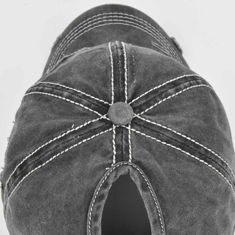 2024. Nova bejzbol kapa s visokim repom za žene Snapback šešir Bone Hip Hop Podesivi Distressed Star Dad šeširi Casquettes Femmes