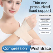 1 kom. Elastična narukvica protiv uganuća Steznik za zglob Kompresijski omotač tetive Steznik za fiksiranje zglobova Rukavice Štitnik za dlan