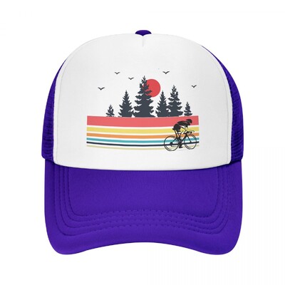 Retro biciklistička bejzbol kapa Brdski bicikl MTB biciklistički mrežasti šešir za muškarce Žene Hip Hop Kamiondžije Šeširi Snapback Kape sa šiljcima
