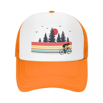 Retro biciklistička bejzbol kapa Brdski bicikl MTB biciklistički mrežasti šešir za muškarce Žene Hip Hop Kamiondžije Šeširi Snapback Kape sa šiljcima
