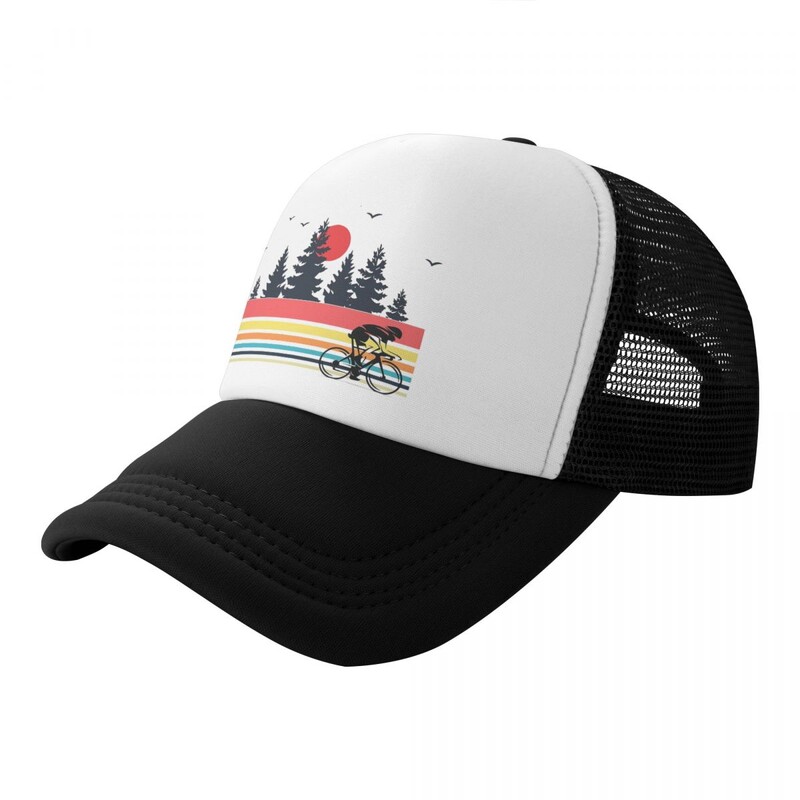 Retro biciklistička bejzbol kapa Brdski bicikl MTB biciklistički mrežasti šešir za muškarce Žene Hip Hop Kamiondžije Šeširi Snapback Kape sa šiljcima